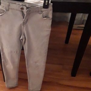 Girls Denim & Co Grey Jeans